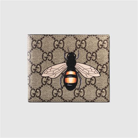 Gucci wallet with bumble bee